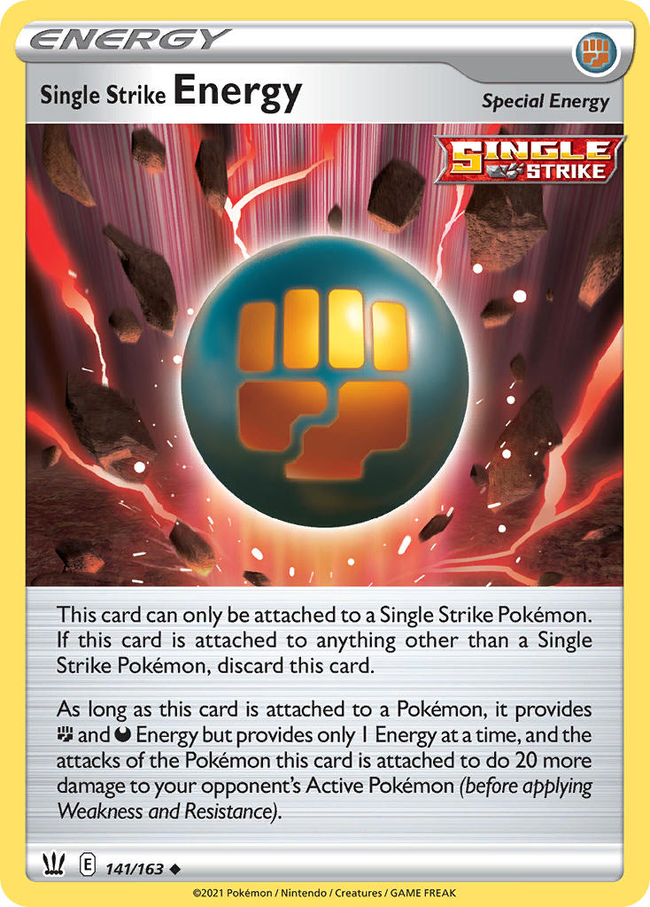 141/163 Single Strike Energy