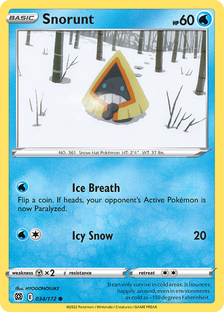 034/172 Snorunt
