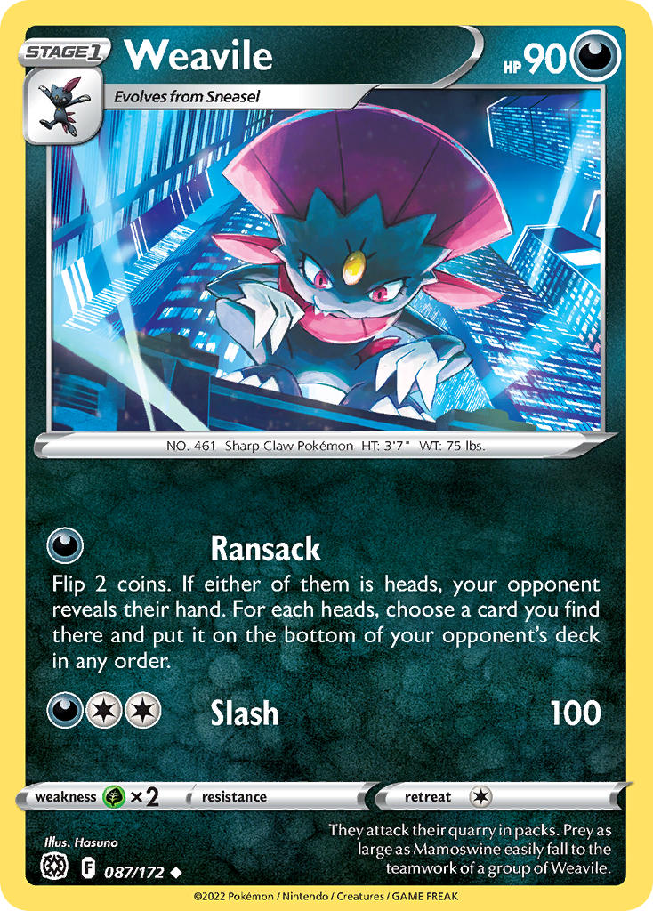 087/172 Weavile