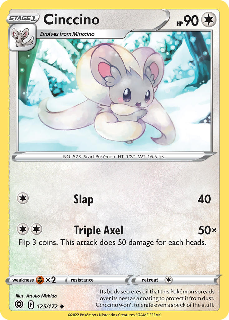 125/172 Cinccino