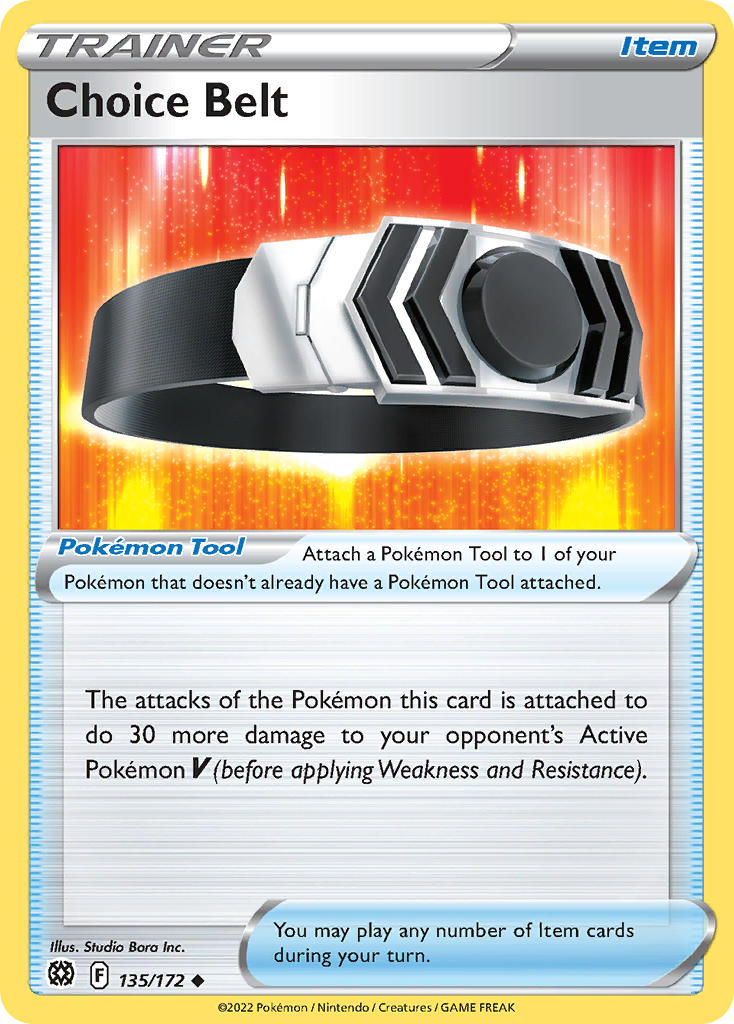 135/172 Choice Belt