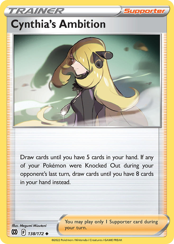 138/172 Cynthia's Ambition