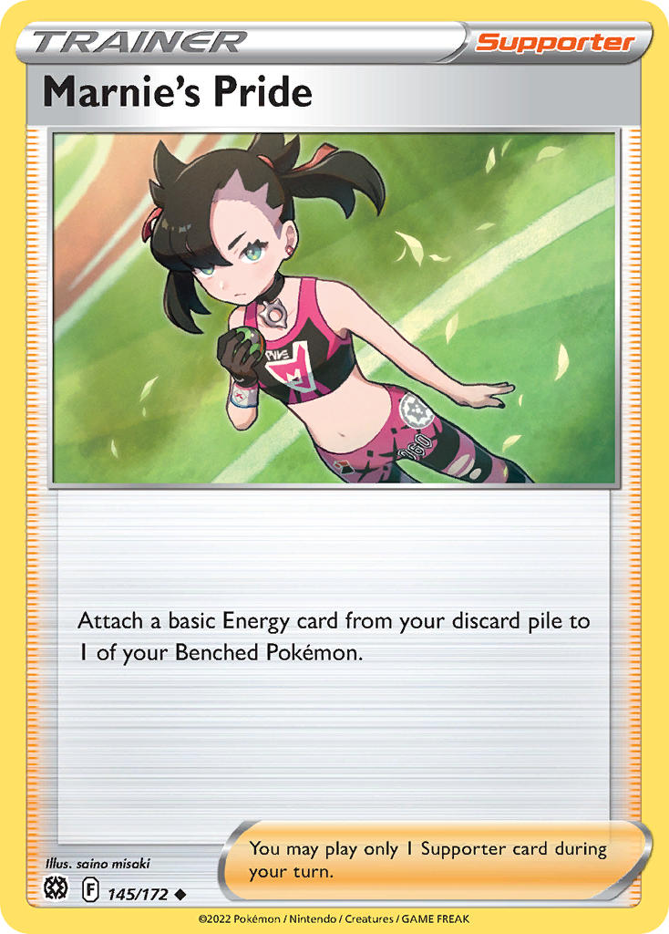 145/172 Marnie's Pride