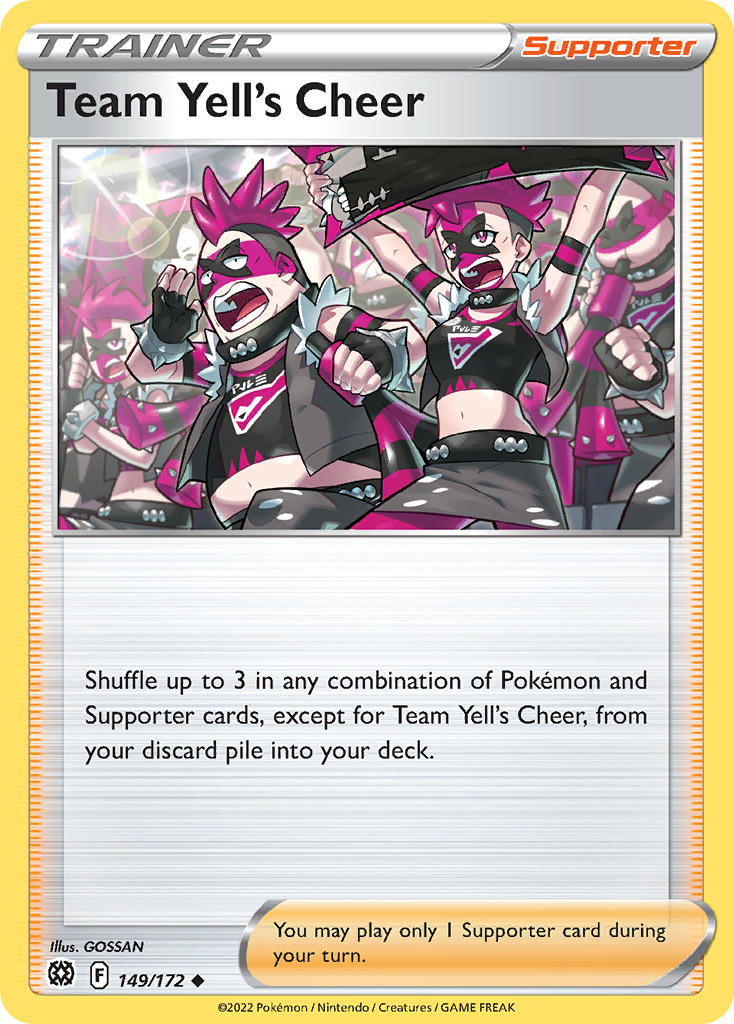 149/172 Team Yell's Cheer