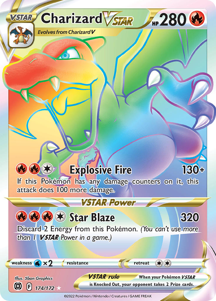 174/172 CharizardVSTAR