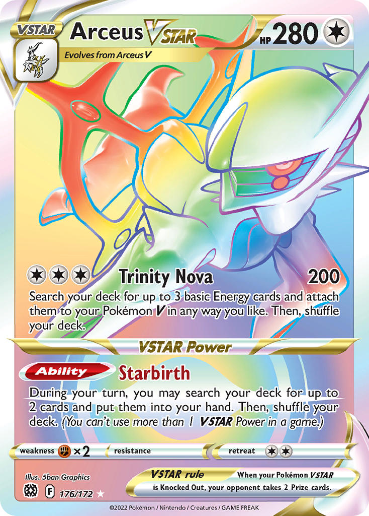 176/172 ArceusVSTAR