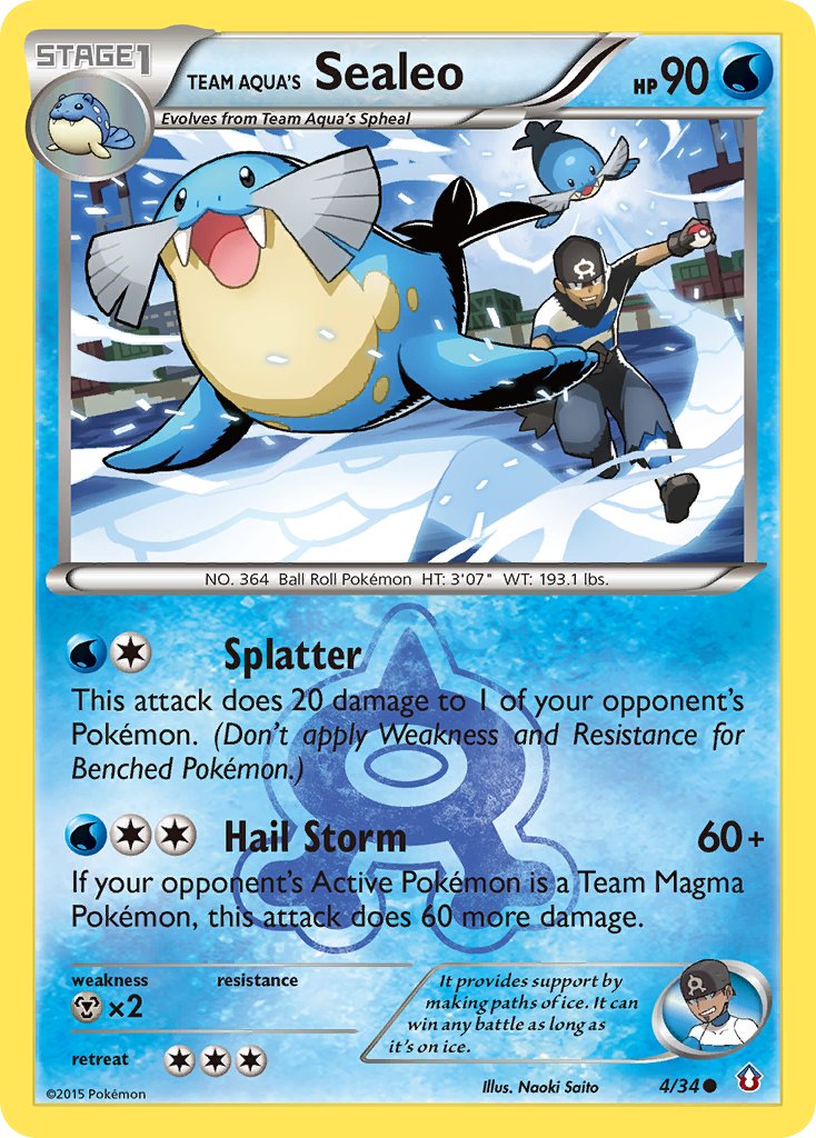 004/34 Team Aqua’s Sealeo