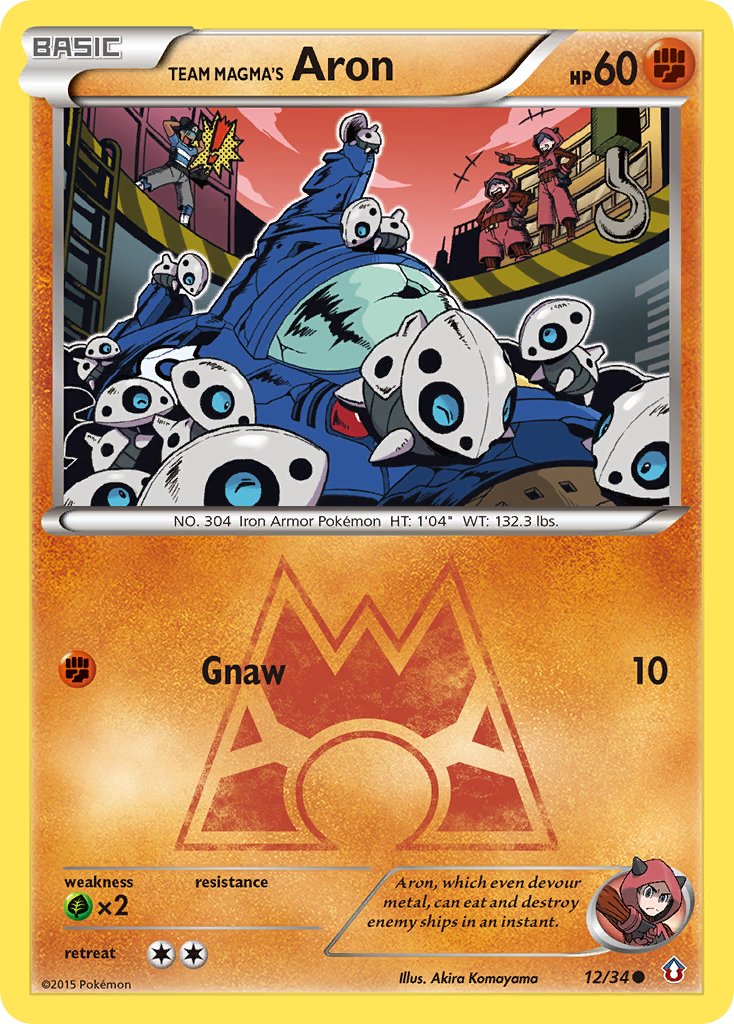 012/34 Team Magma's Aron