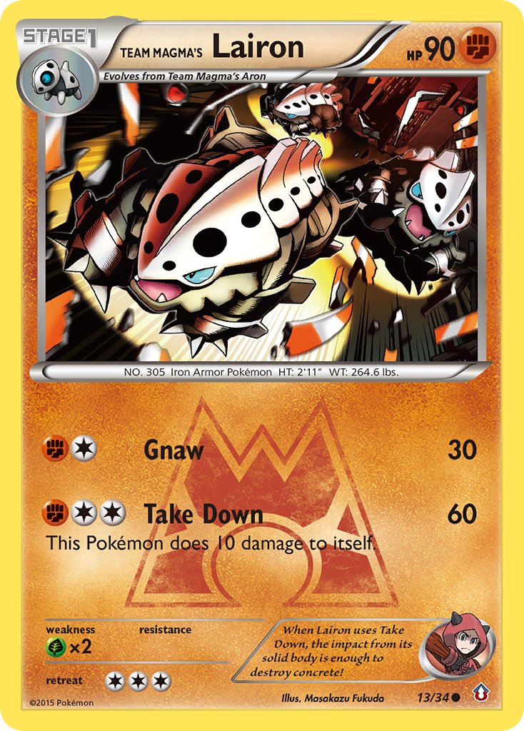 013/34 Team Magma’s Lairon