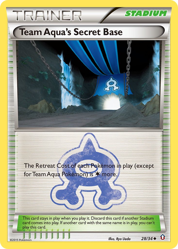 028/34 Team Aqua’s Secret Base
