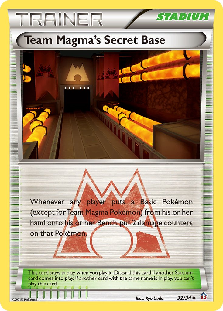 032/34 Team Magma’s Secret Base