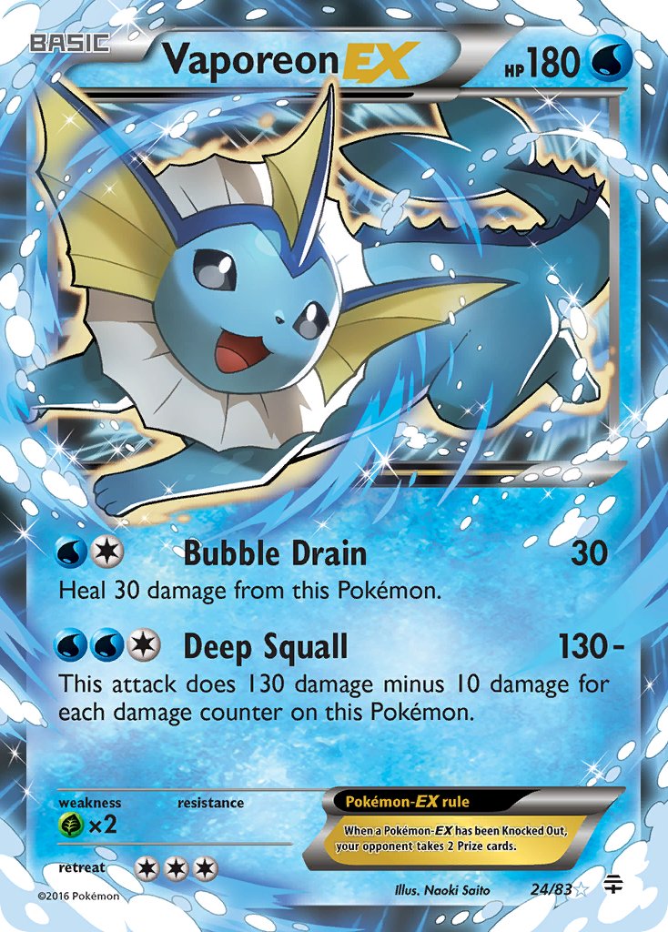 024/083 Vaporeon EX