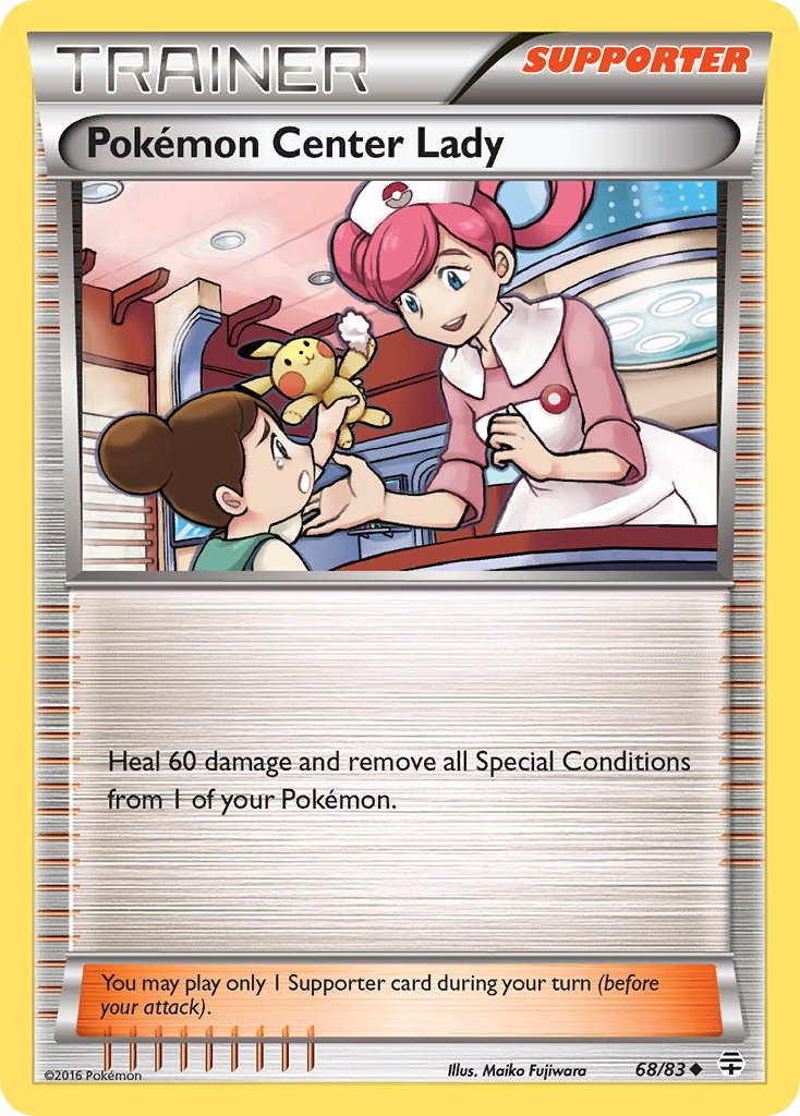 068/083 Pokémon Center Lady