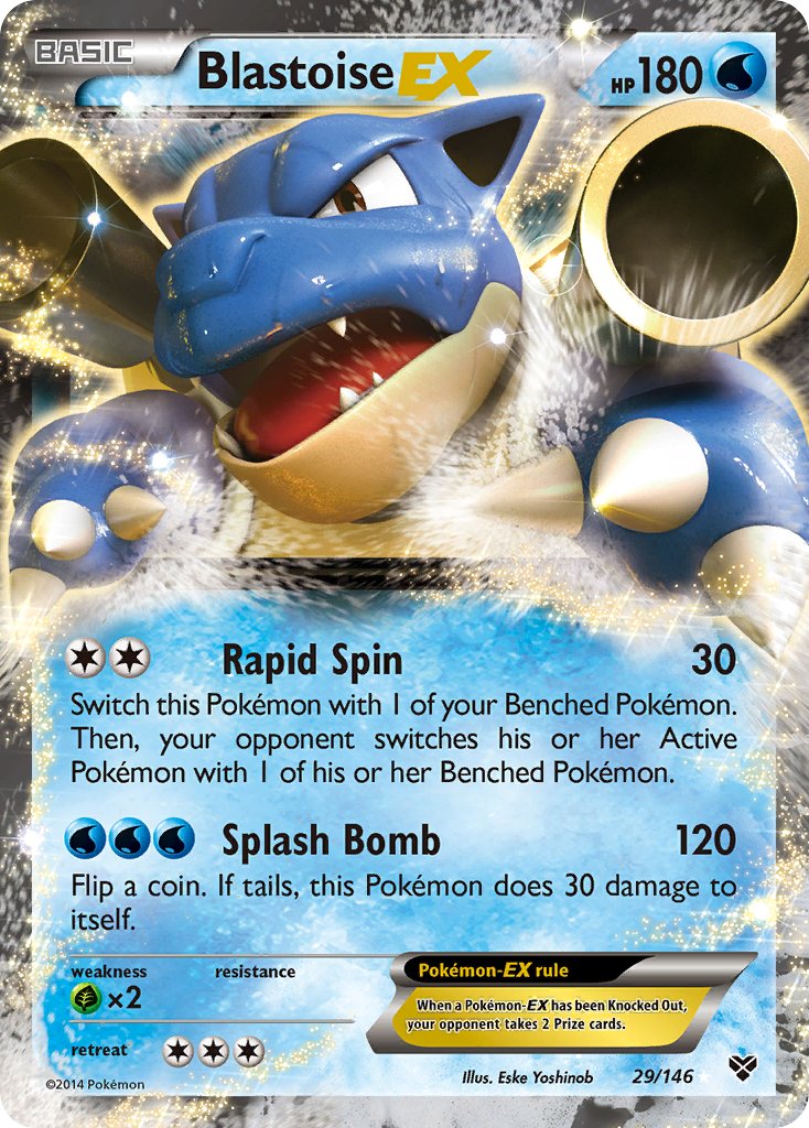 029/146 Blastoise EX