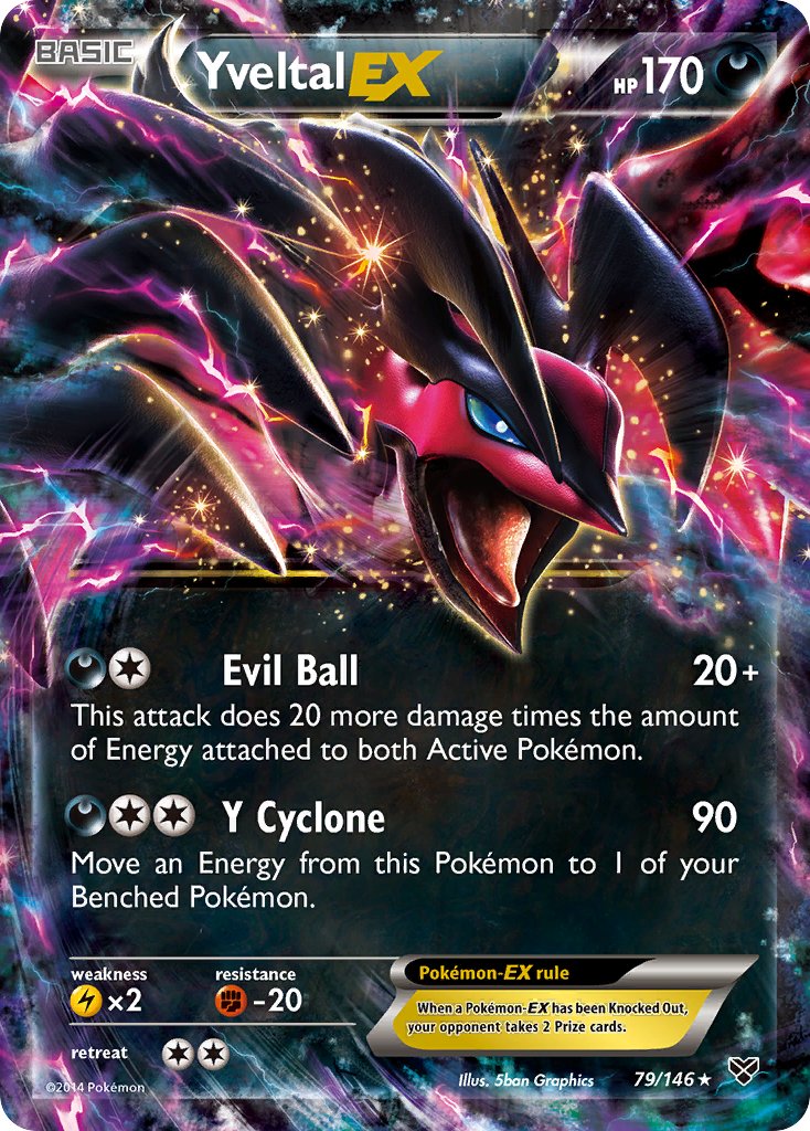 079/146 Yveltal EX