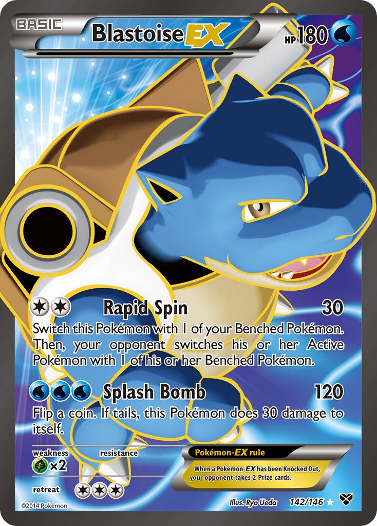142/146 Blastoise EX