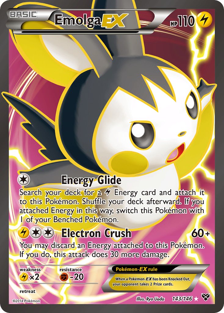 143/146 Emolga EX
