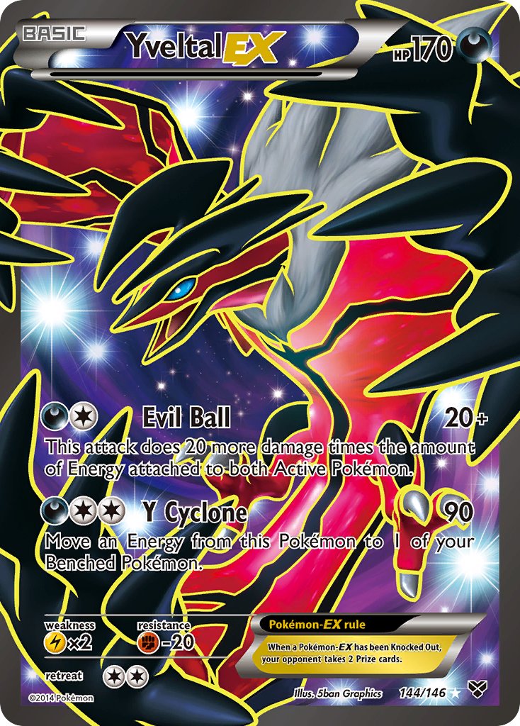 144/146 Yveltal EX