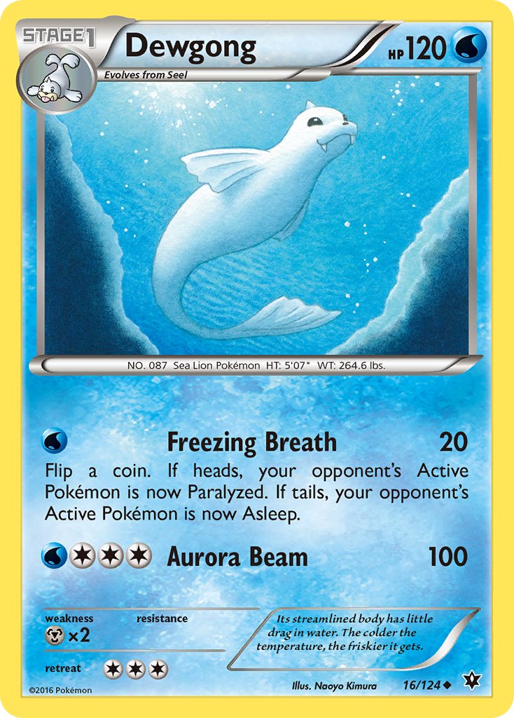 016/124 Dewgong