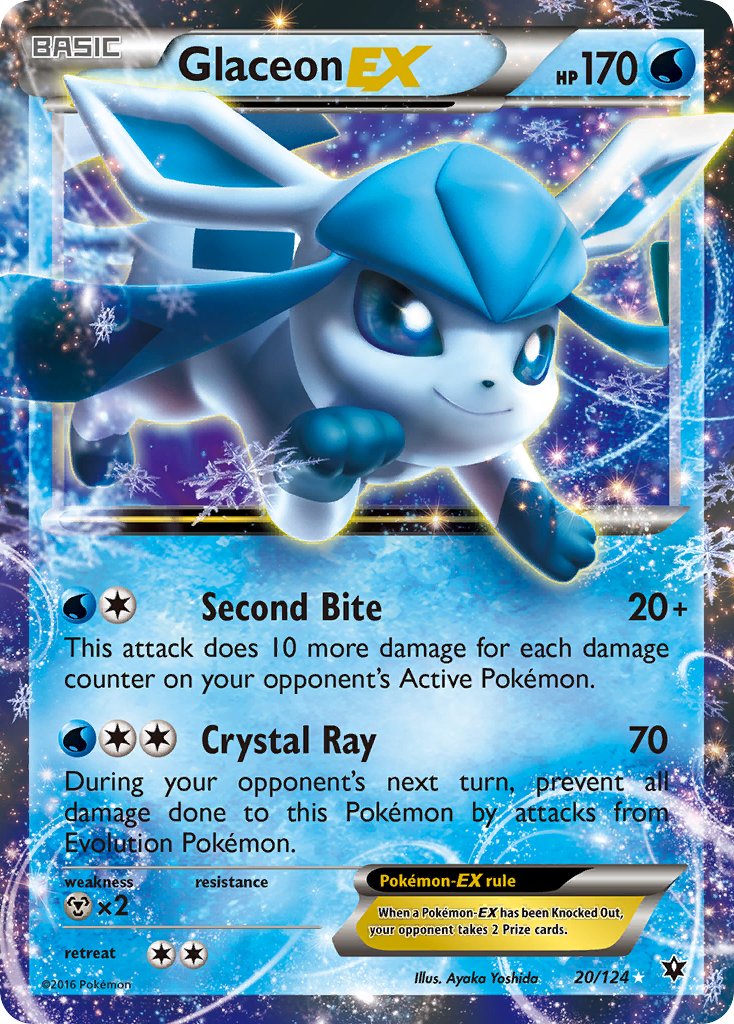 020/124 Glaceon EX