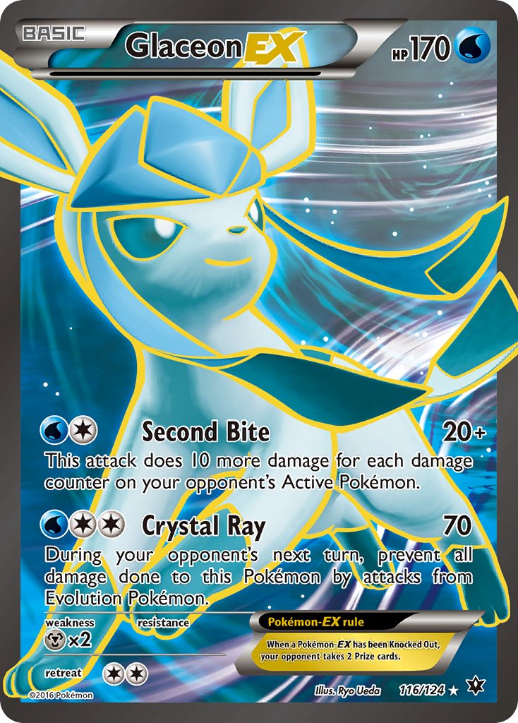 116/124 Glaceon EX