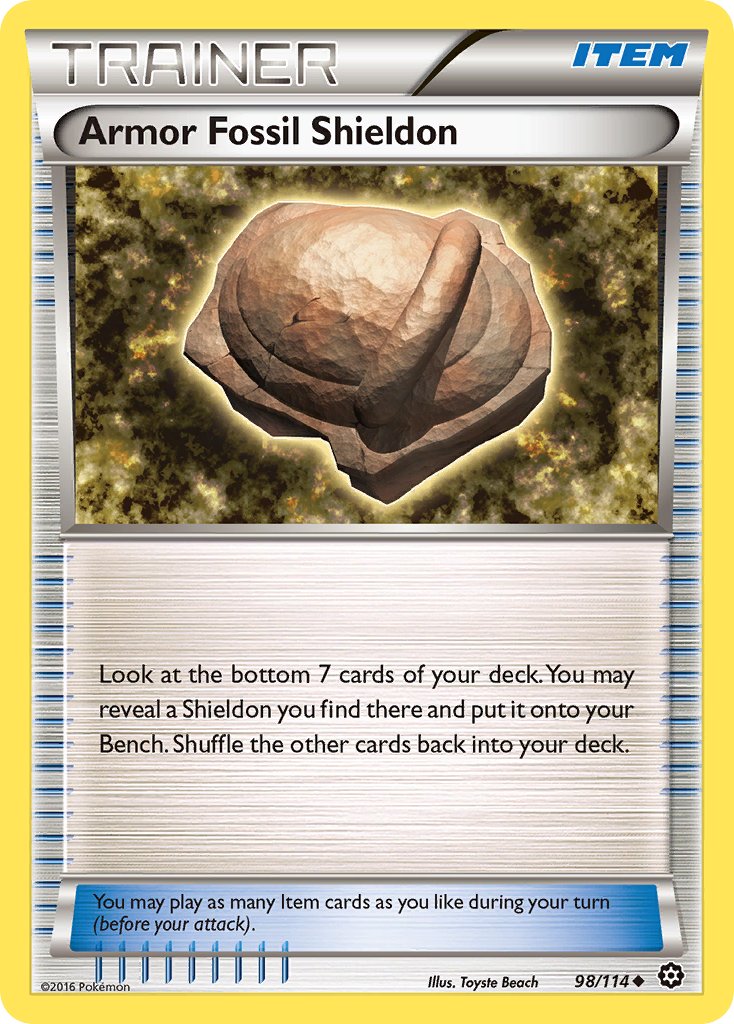 098/114 Armor Fossil Shieldon