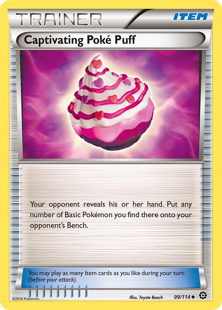 099/114 Captivating Poké Puff