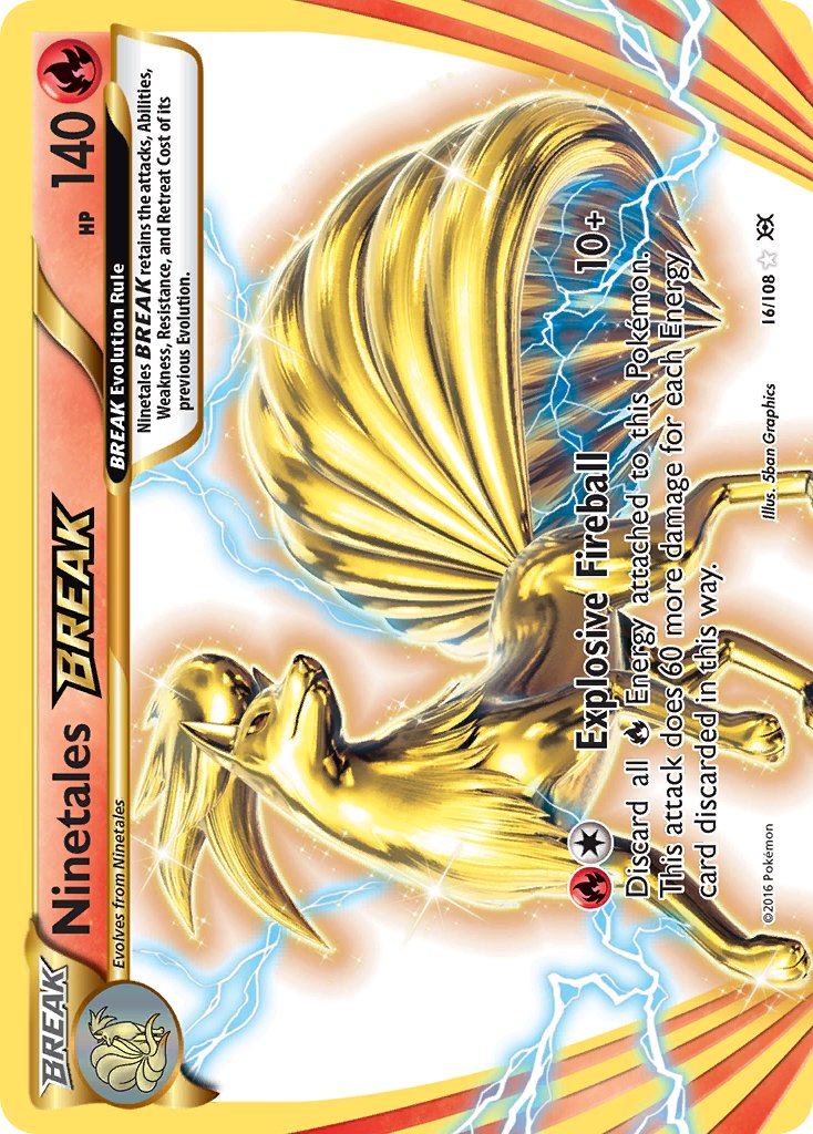 016/108 Ninetales BREAK