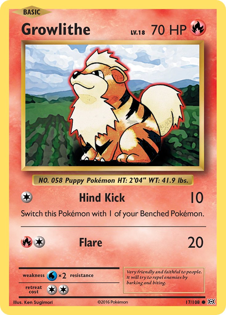 017/108 Growlithe