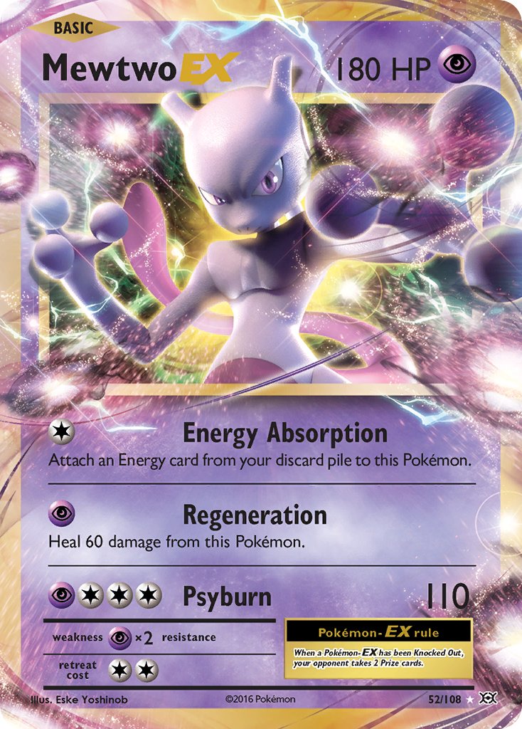 052/108 Mewtwo EX