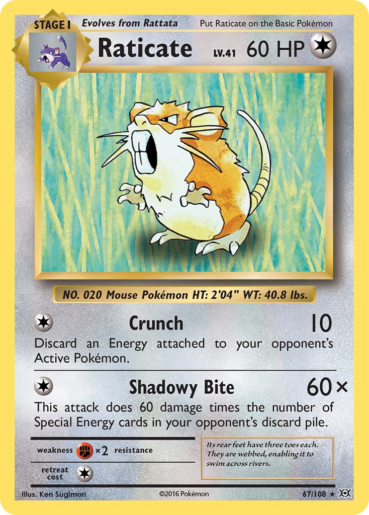 067/108 Raticate