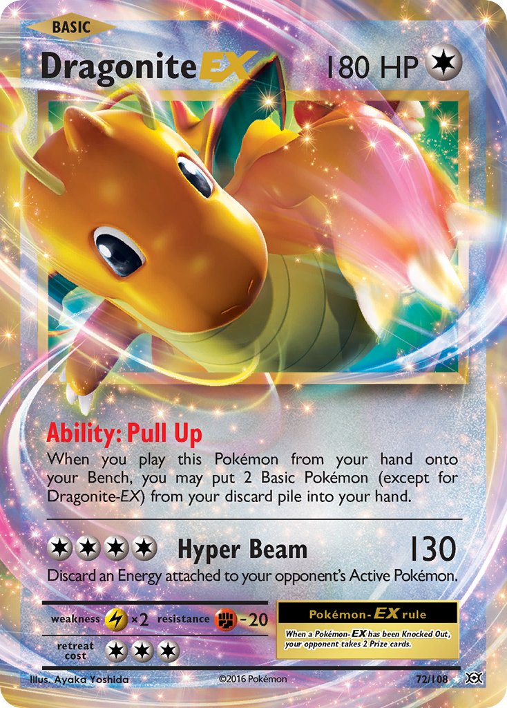 072/108 Dragonite EX