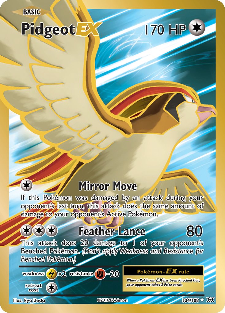 104/108 Pidgeot EX