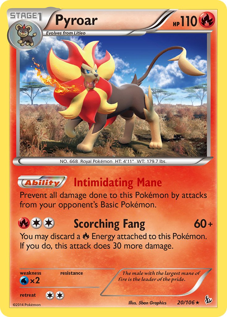 020/106 Pyroar