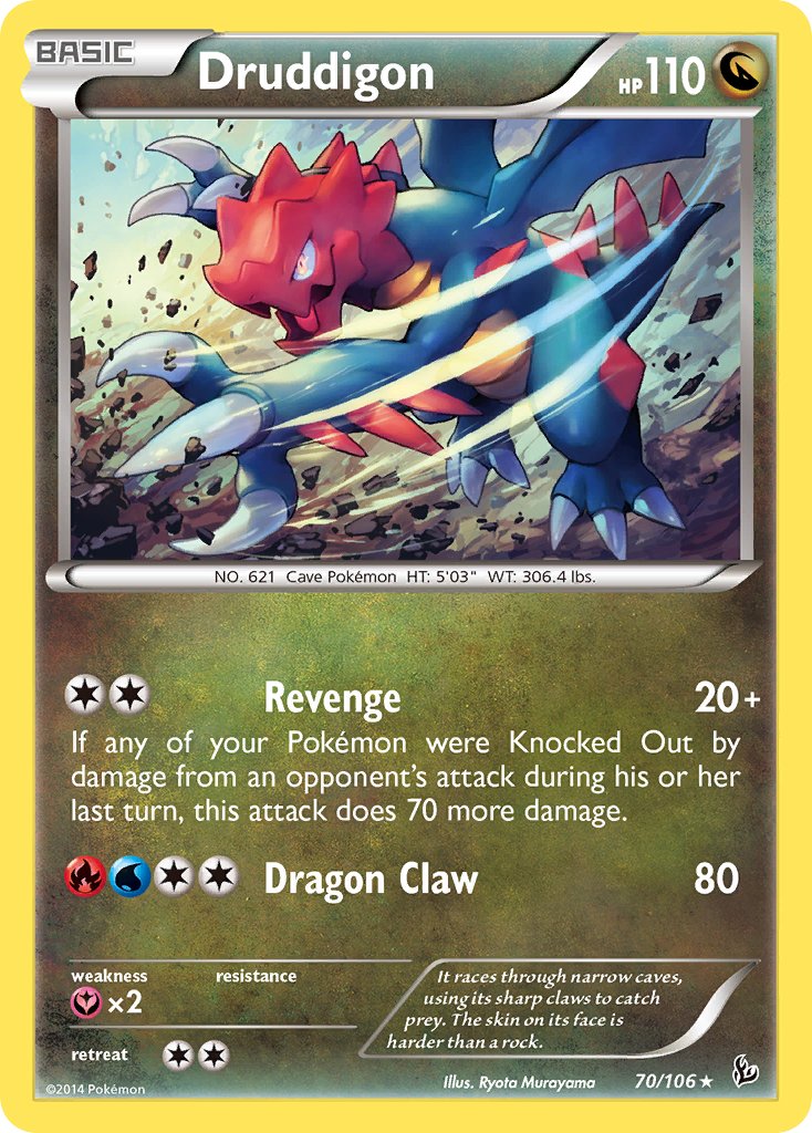 070/106 Druddigon