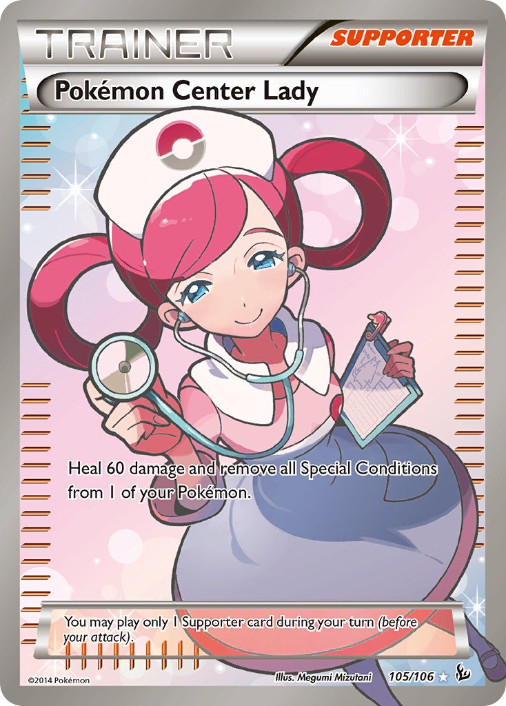 105/106 Pokémon Center Lady