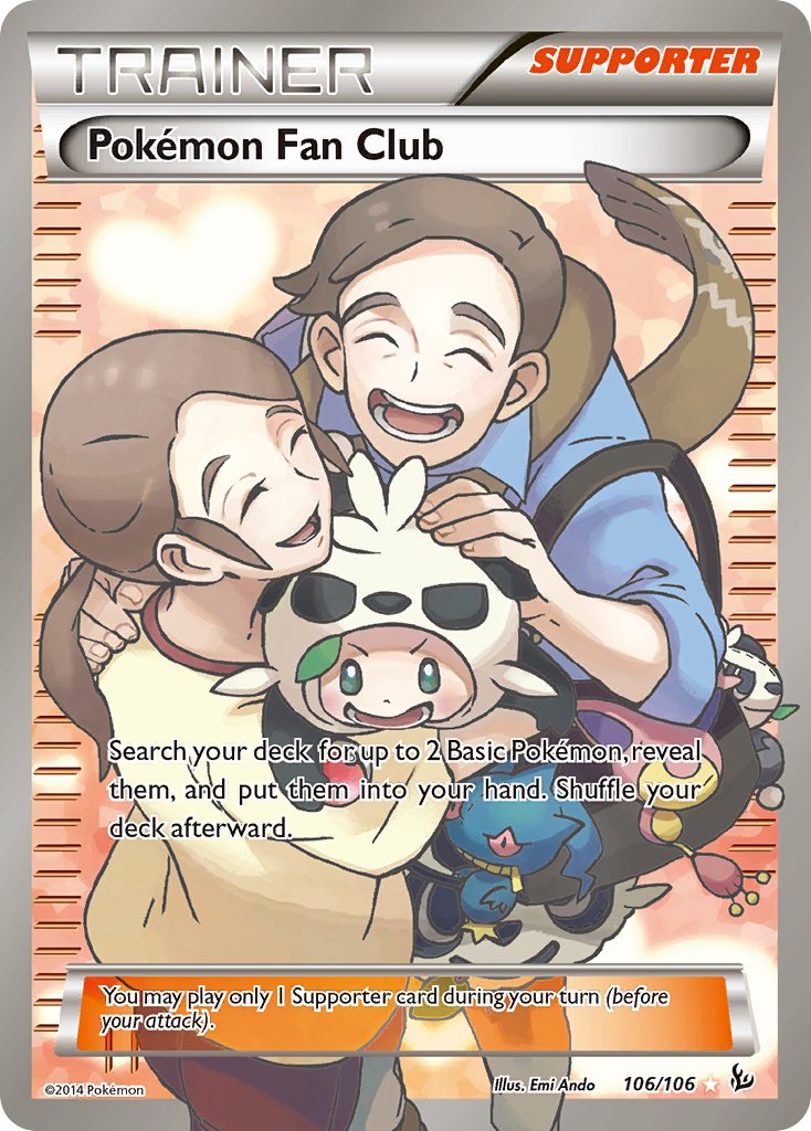 106/106 Pokémon Fan Club