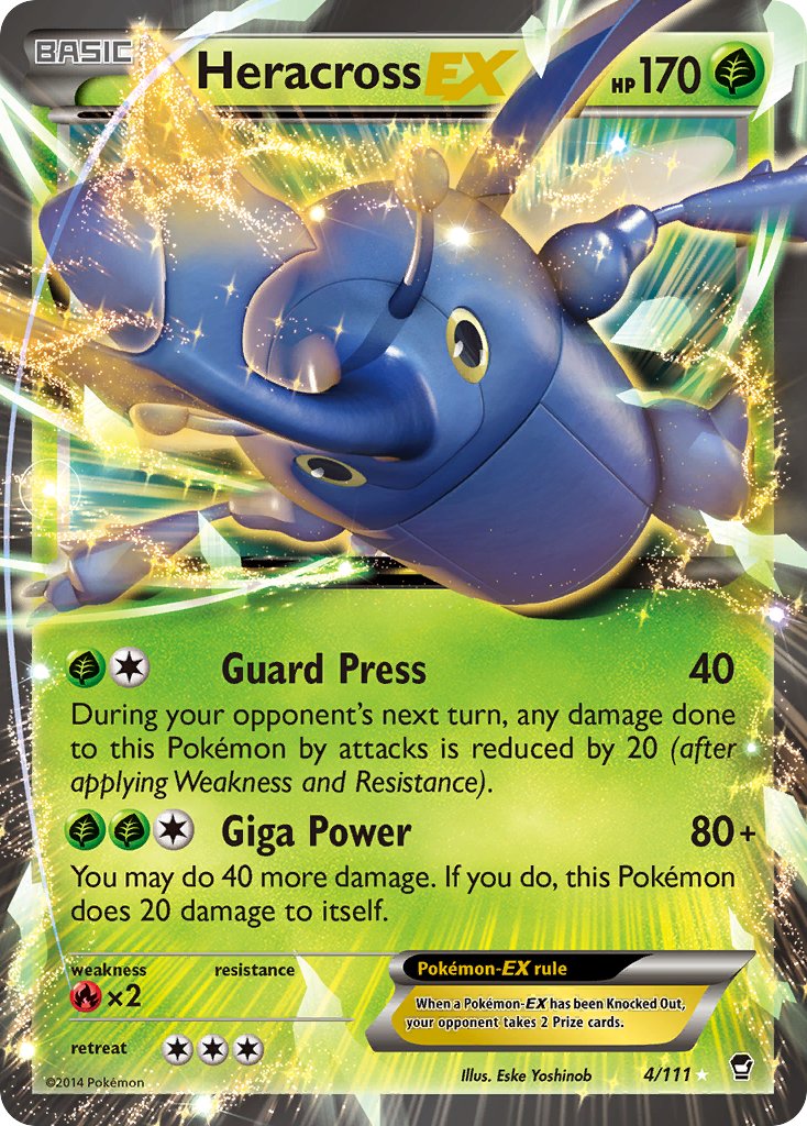 004/111 Heracross EX