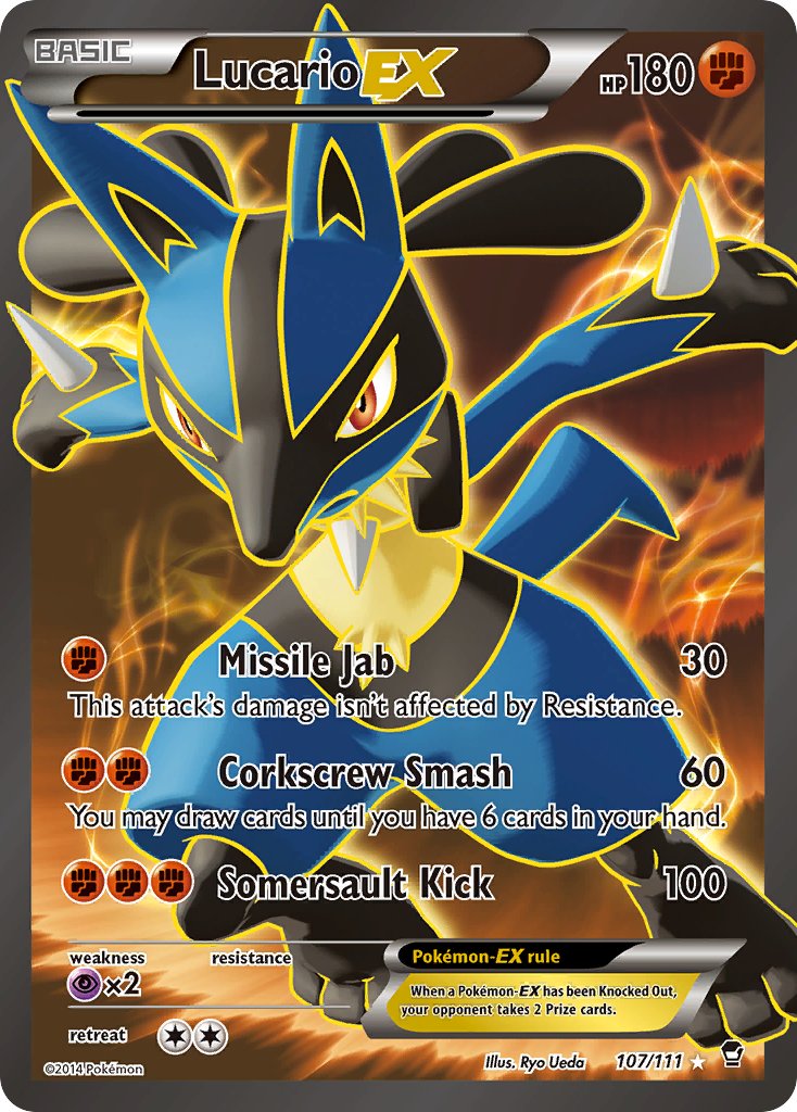 107/111 Lucario EX