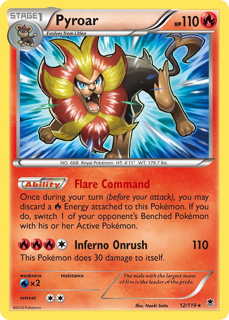 012/119 Pyroar