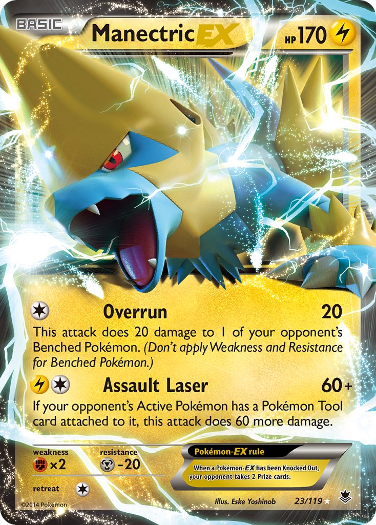 023/119 Manectric EX