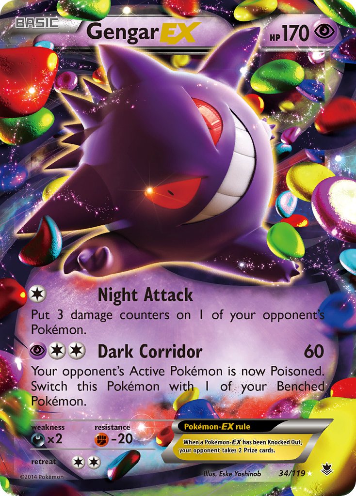 034/119 Gengar EX