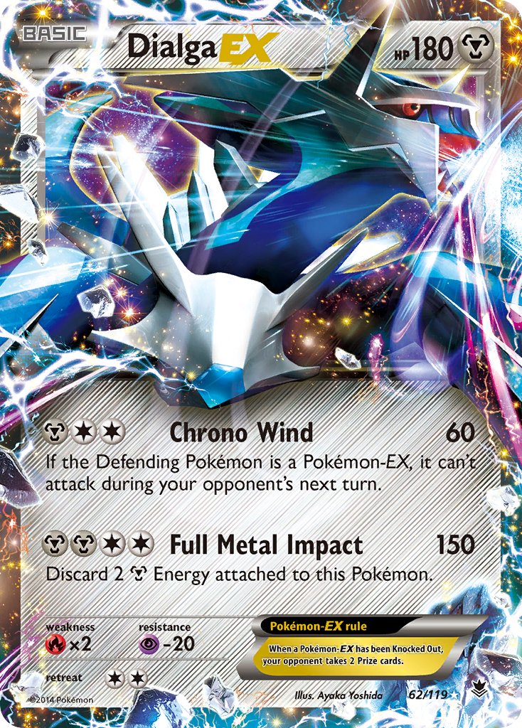 062/119 Dialga EX