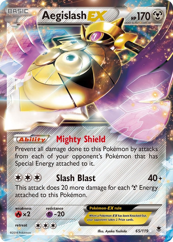 065/119 Aegislash EX