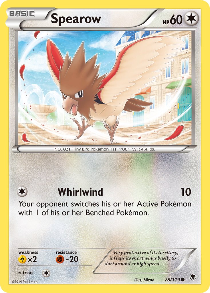 078/119 Spearow