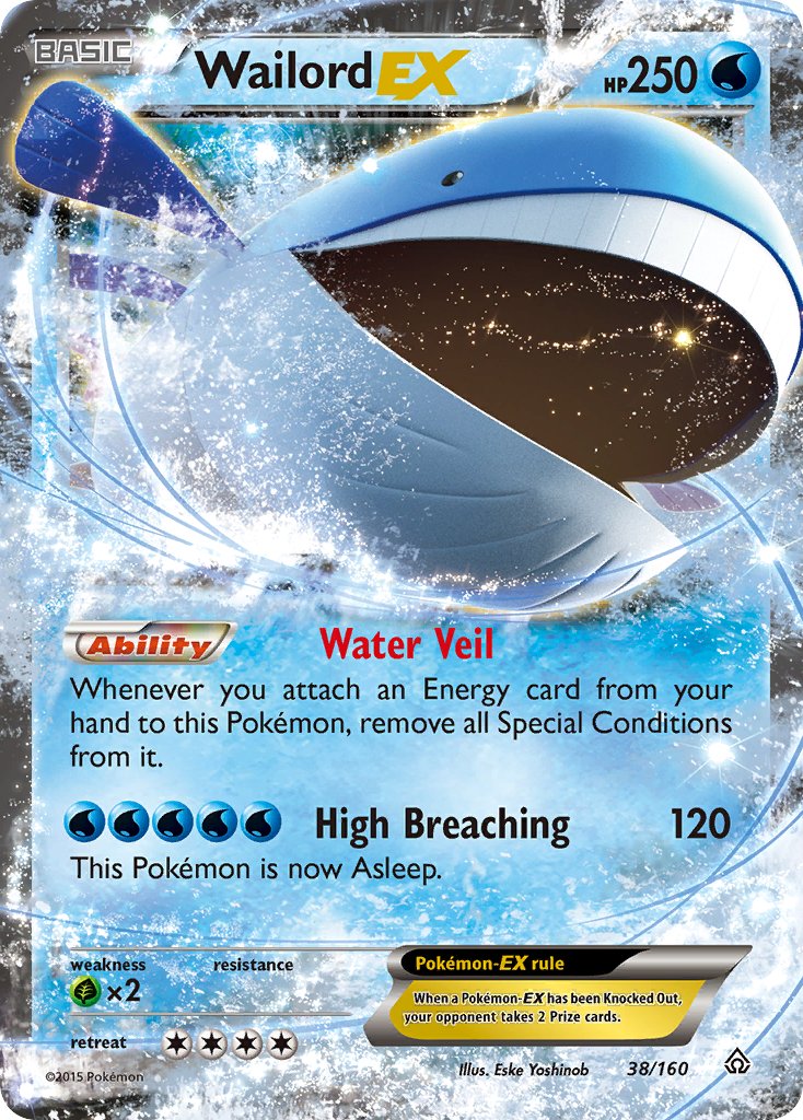 038/160 Wailord EX