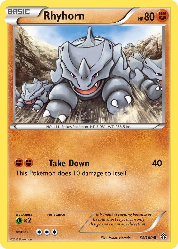 074/160 Rhyhorn