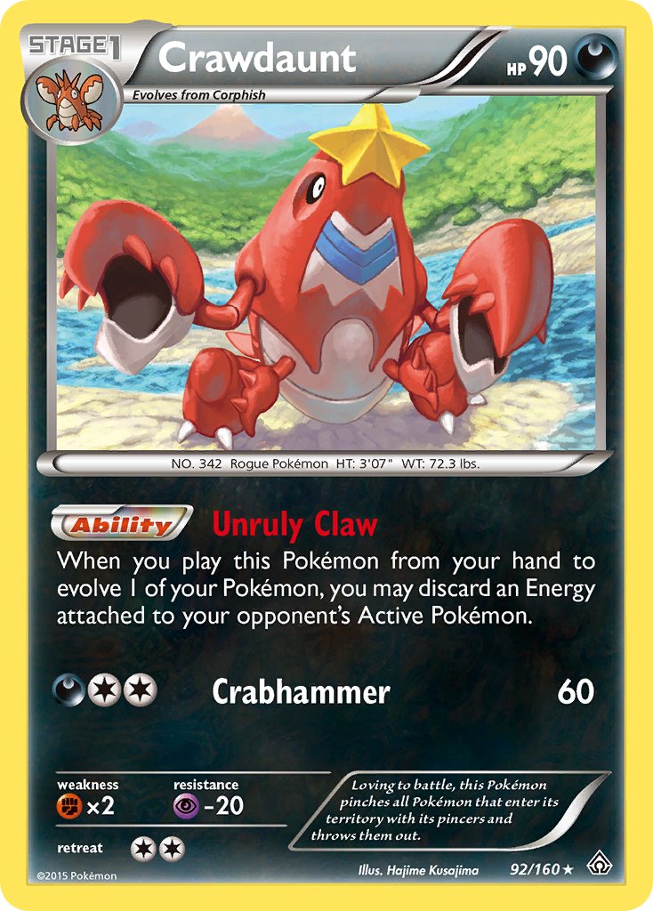 092/160 Crawdaunt
