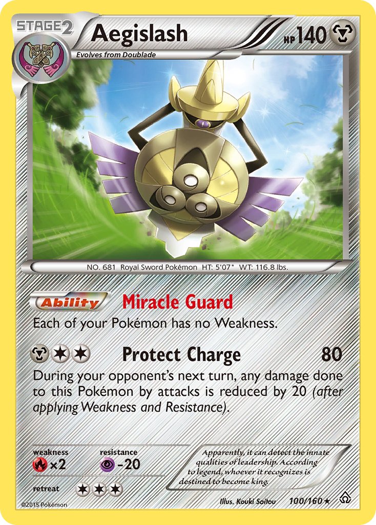 100/160 Aegislash