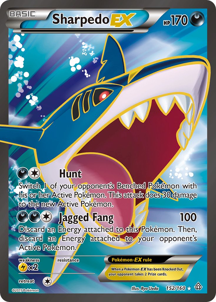 152/160 Sharpedo EX